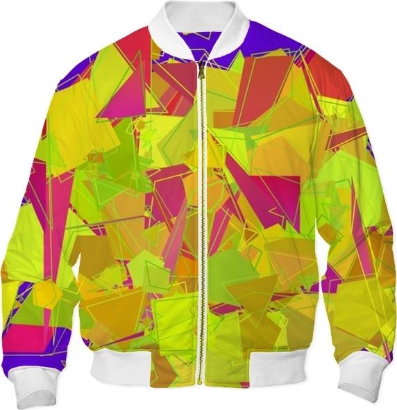 Multi Color Vintage Abstract