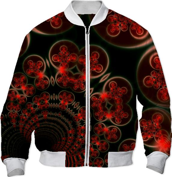 Phenomenon Orange Gold Abstract Cosmic Explosion