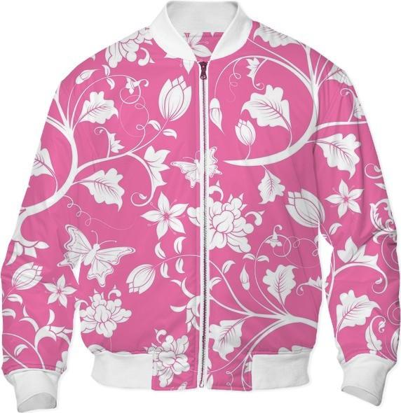 Pink and White Pastel Floral