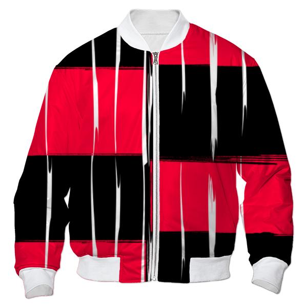 Slash Red black print