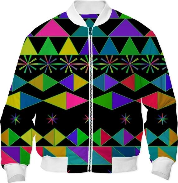 Super Bright Shapes on Black