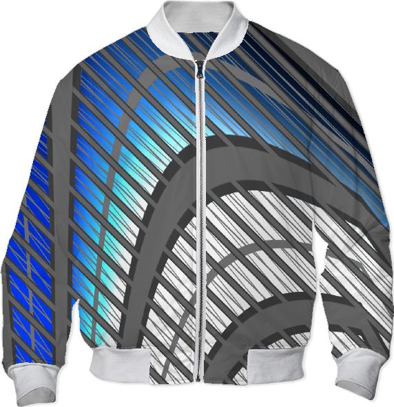 Bridge into the Past and Future Abstract Doorway