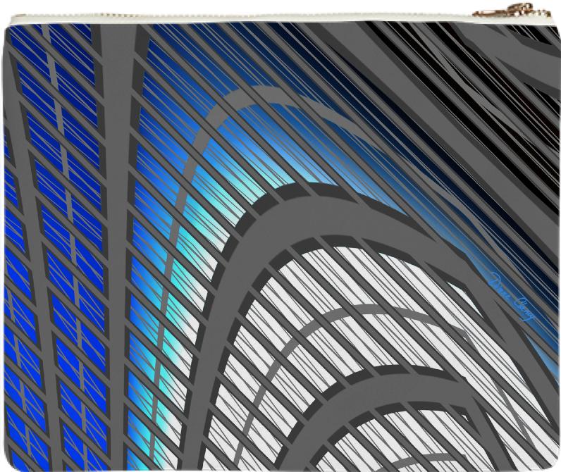 Bridge into the Past and Future Abstract Doorway