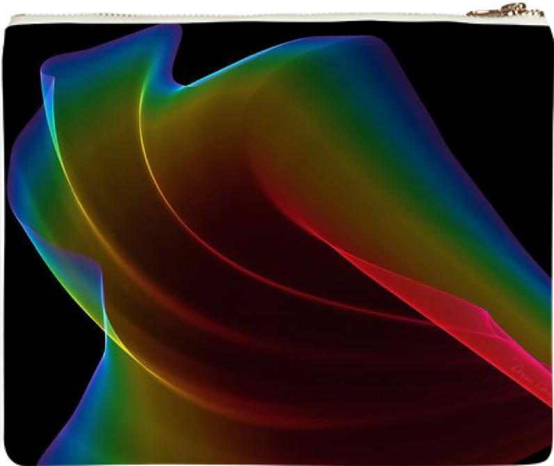 Liquid Rainbow Abstract Fractal Wave of Cosmic Energy