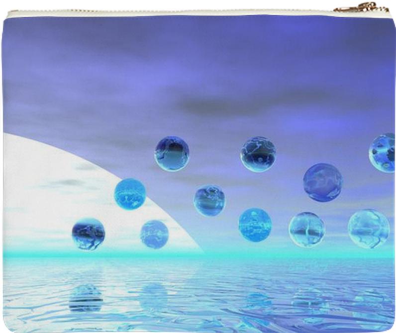 Moonlight Wonder Abstract Journey to the Unknown