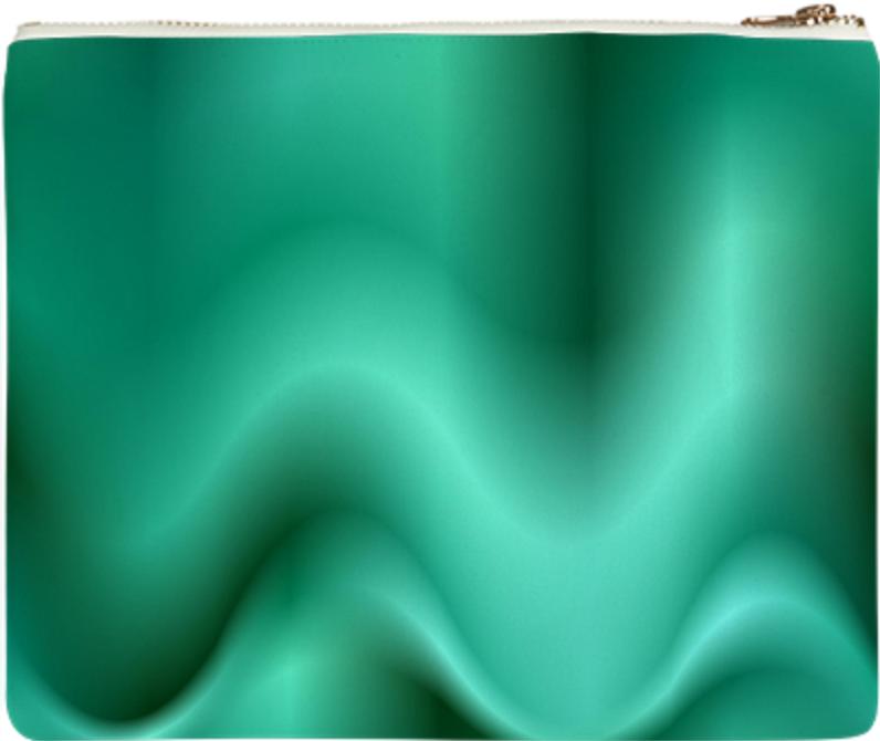 Turquoise abstract waves