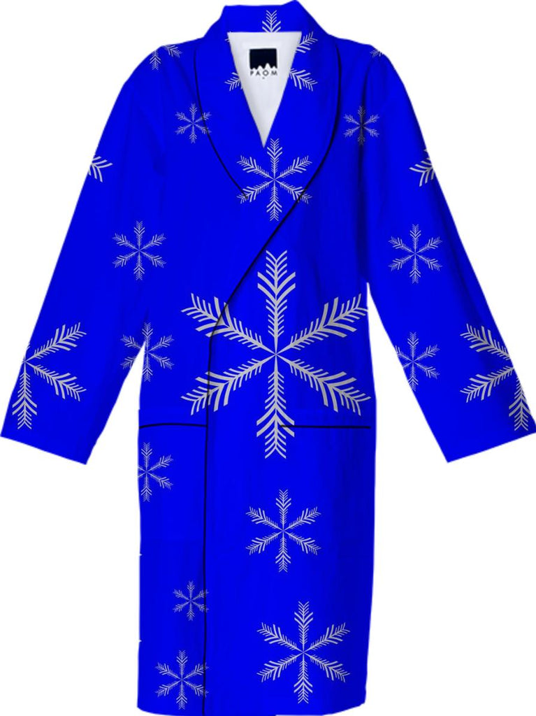 Blue Snowflake Robe