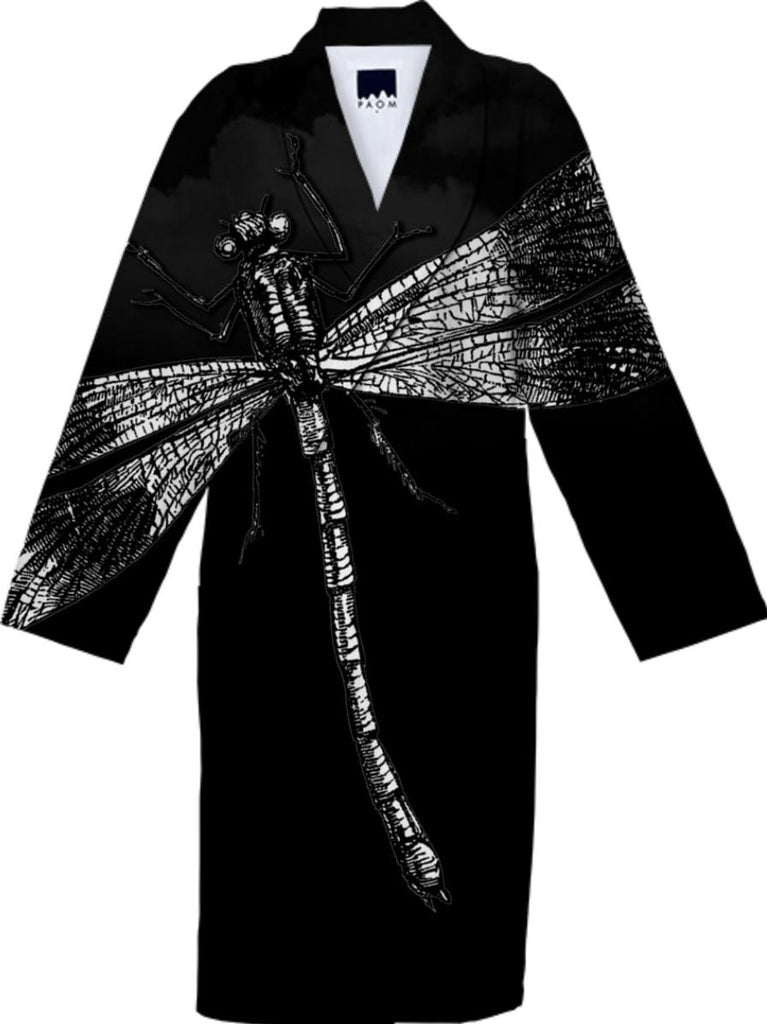 Dragonfly II Cotton Robe 3