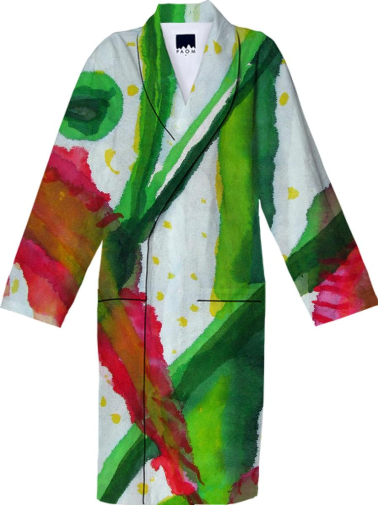 Floral Flip Robe
