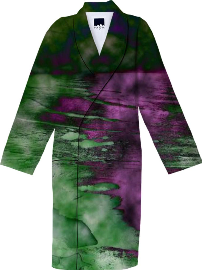 Purple Swiggle Robe