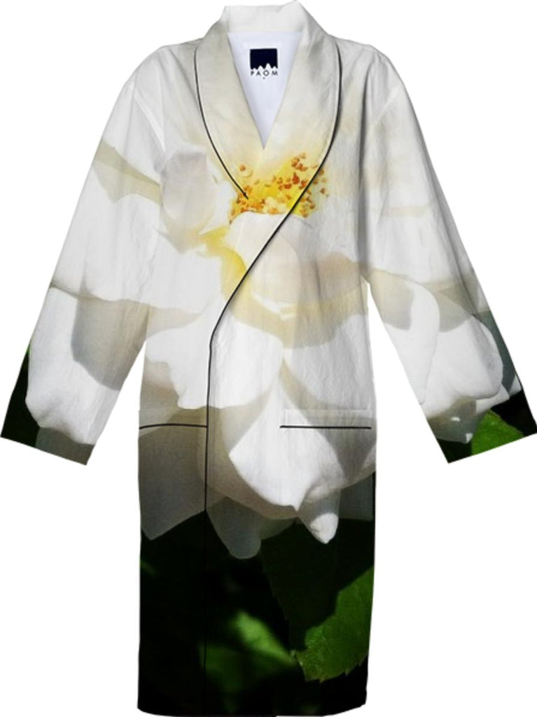 White Flower Robe