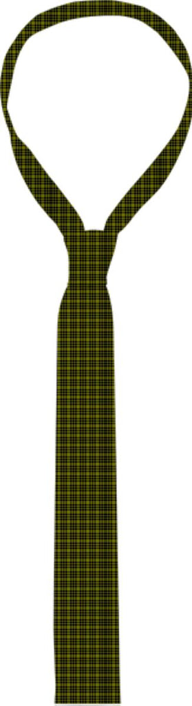 Green Plaid Tie