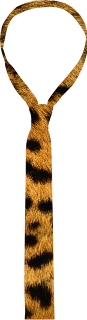 Leopard Print Cotton Tie