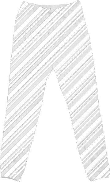 Black and White Diagonal Stripes