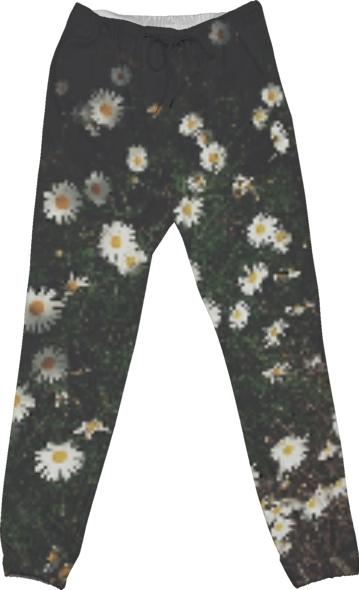 daisy garden dirt and summer cotton pants