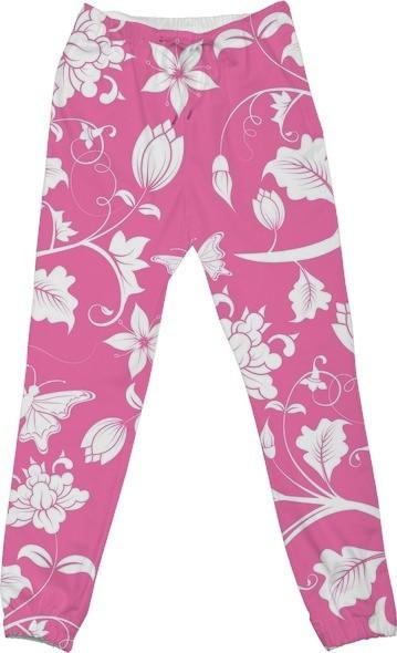 Pink and White Pastel Floral