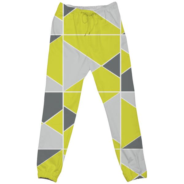 Yellow Grey Pattern