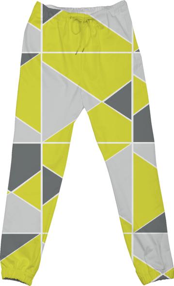 Yellow Grey Pattern
