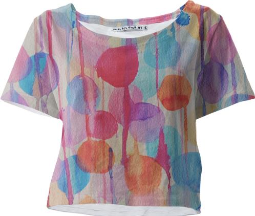 Melted Candy Crop top
