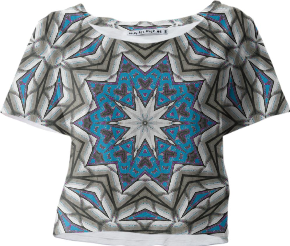 Moroccan Vibe Crop Tee by Dovetail Designs