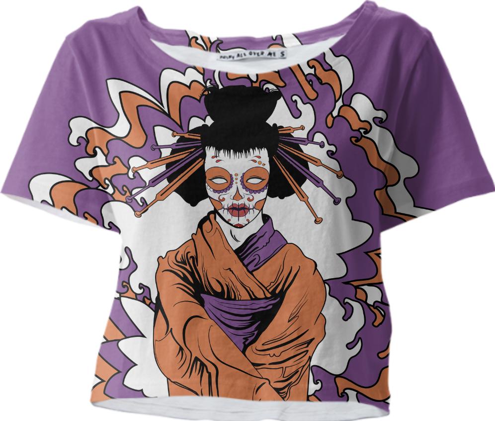 oriental style geisha zombie OP