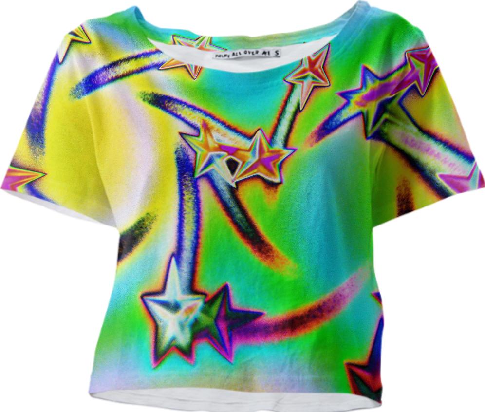 Psychedelic Neon Stars