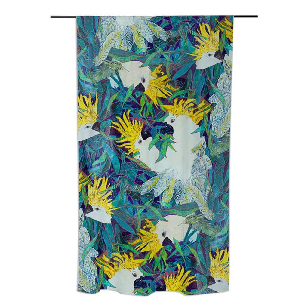 cockatoo curtain