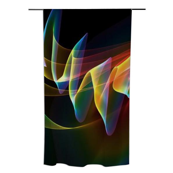 Northern Lights Abstract Fractal Rainbow Aurora