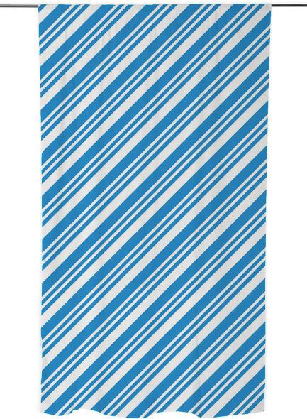 Aqua Blue Diagonal Stripes