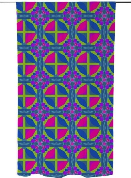Gorgeous Patterned Jewel Toned Abstract
