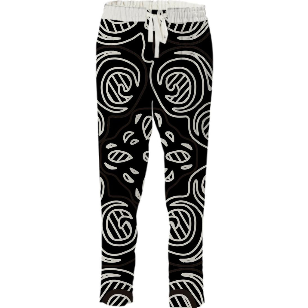 Black and White Pattern Pant