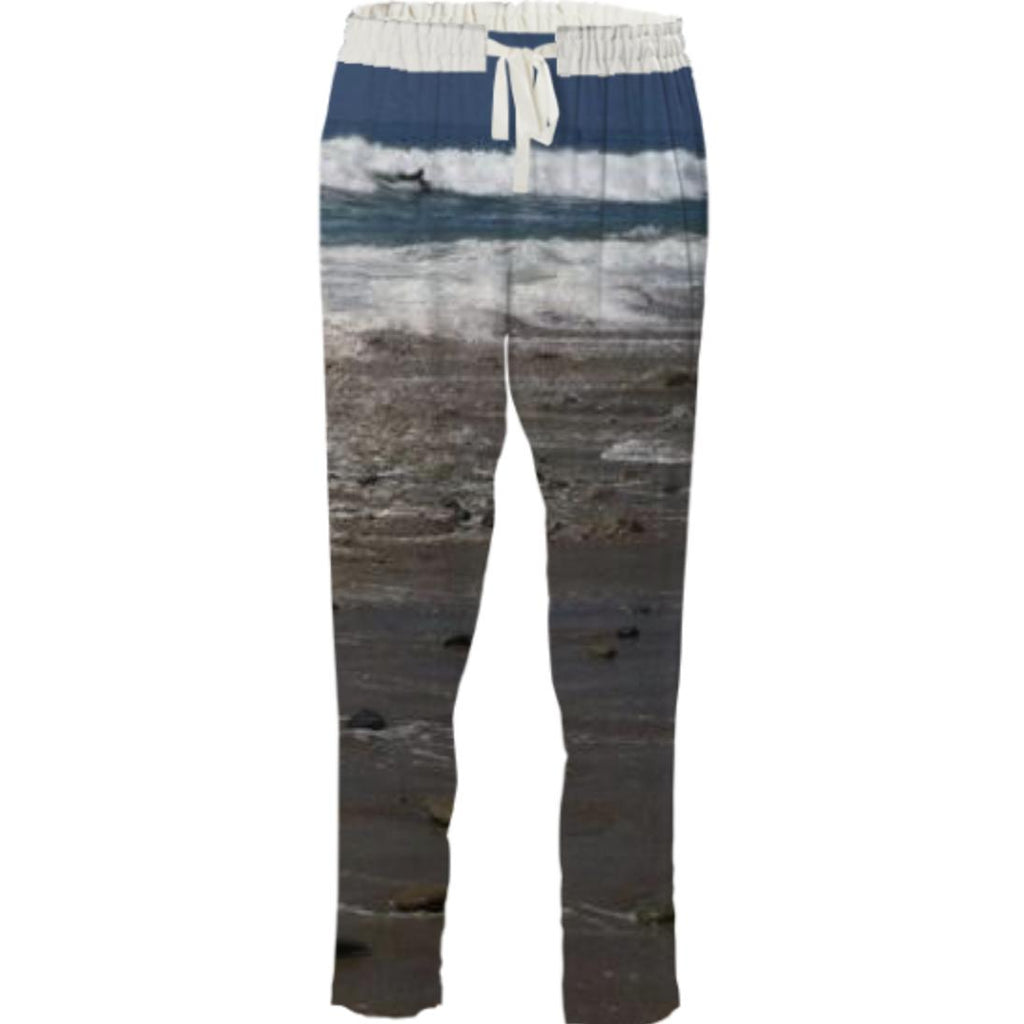 Malibu Waves Drawstring Pants