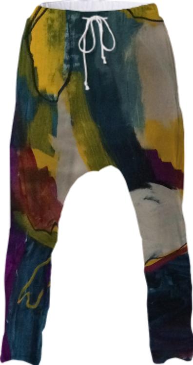 Hazey Watercolor Drop Pant