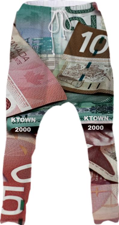 Kanadian Collection Drop crotch pants