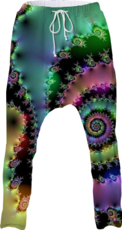 Satin Rainbow Spiral Curves Through the Cosmos