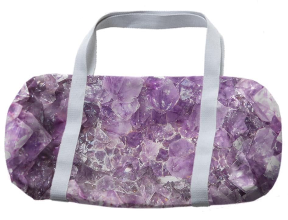 Amethyst Delight Duffle Bag by Dovetail Designs