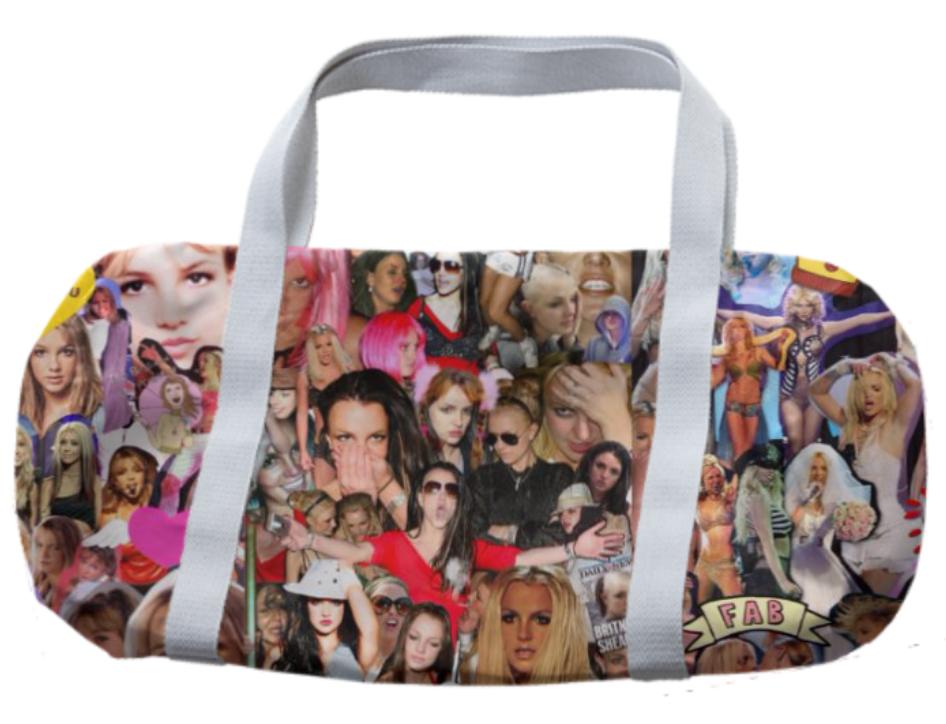 Britney Spears Collage Bag