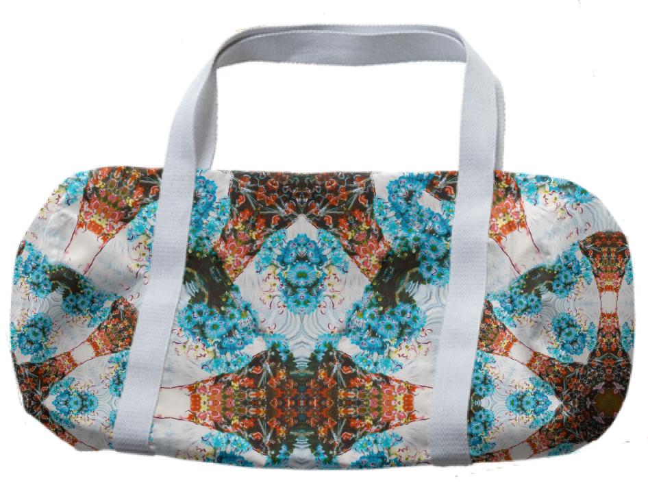 Les Fleurs Kaleidoscope Duffle Bag