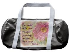 Miracle Flower Duffle Bag