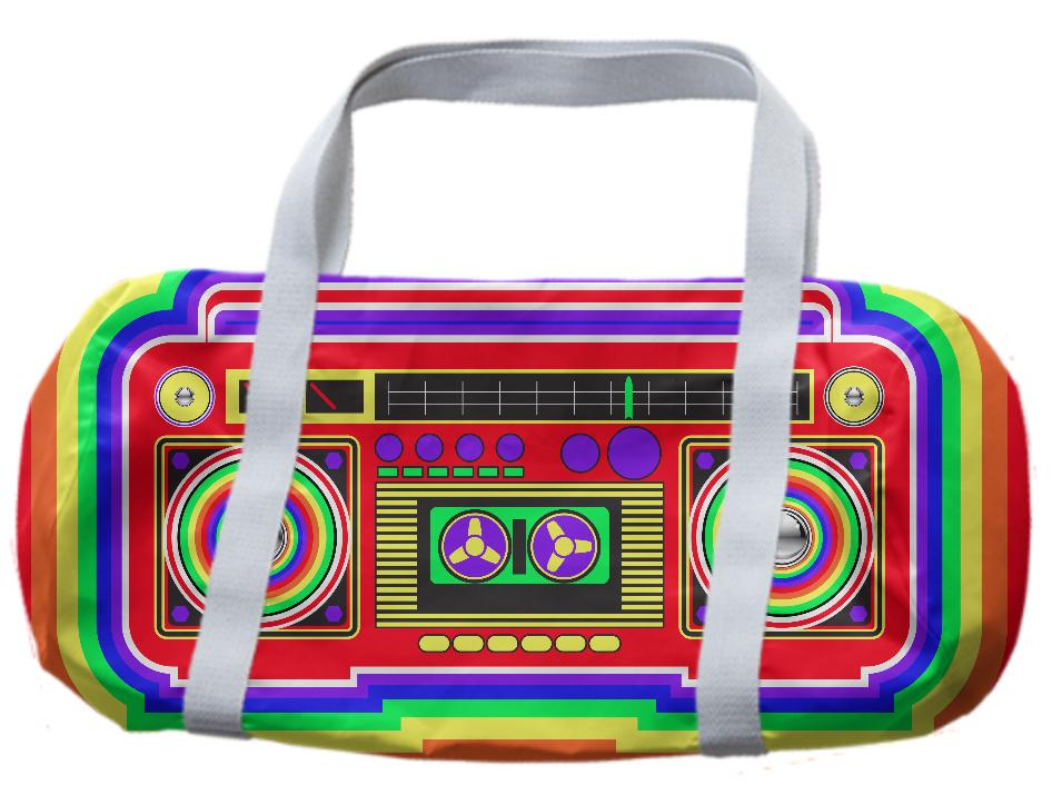 Party Boombox Duffle Bag