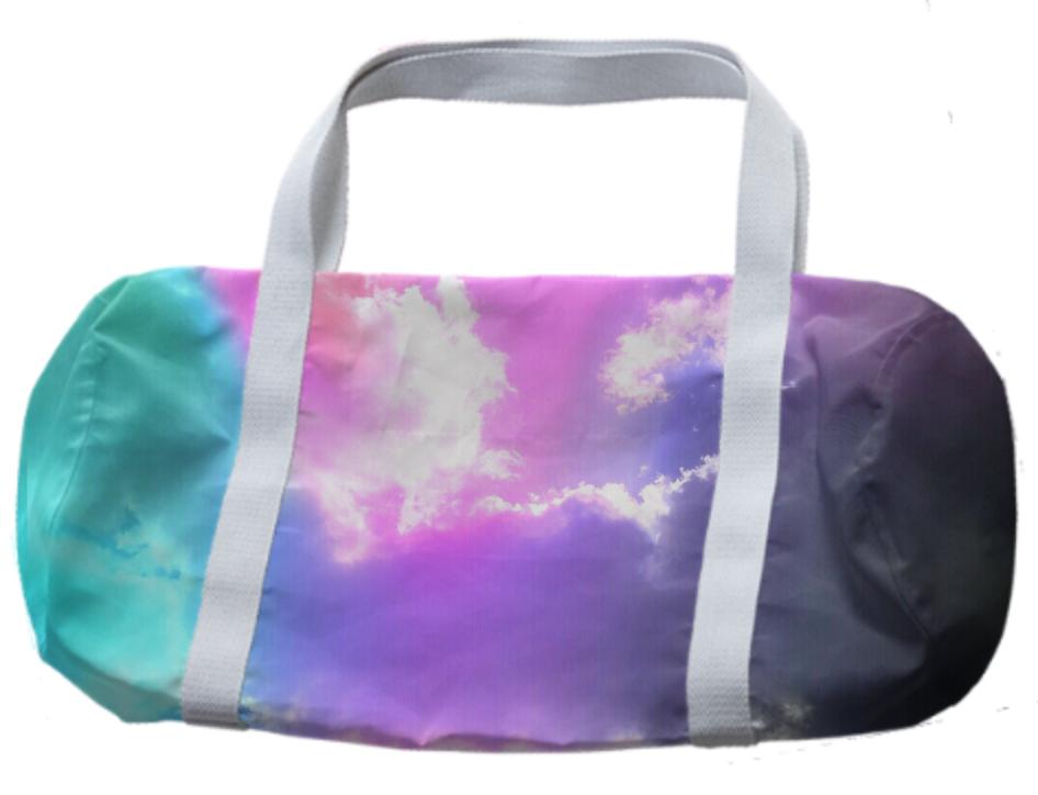 Rainbow Sky Duffle Bag