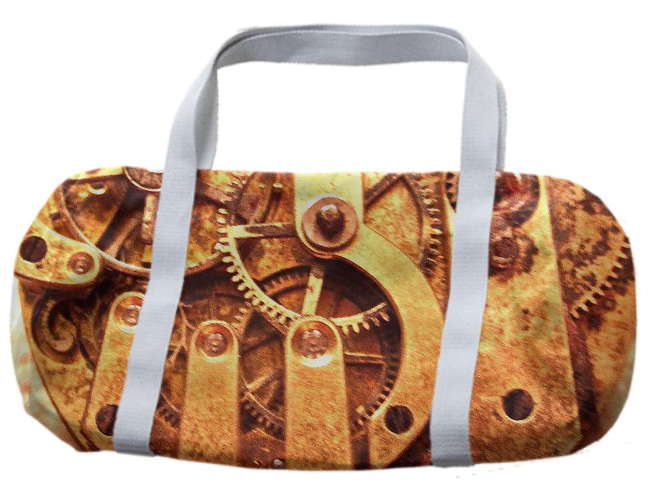 Time Is On Your Side Duffle Bag by Dovetail Designs