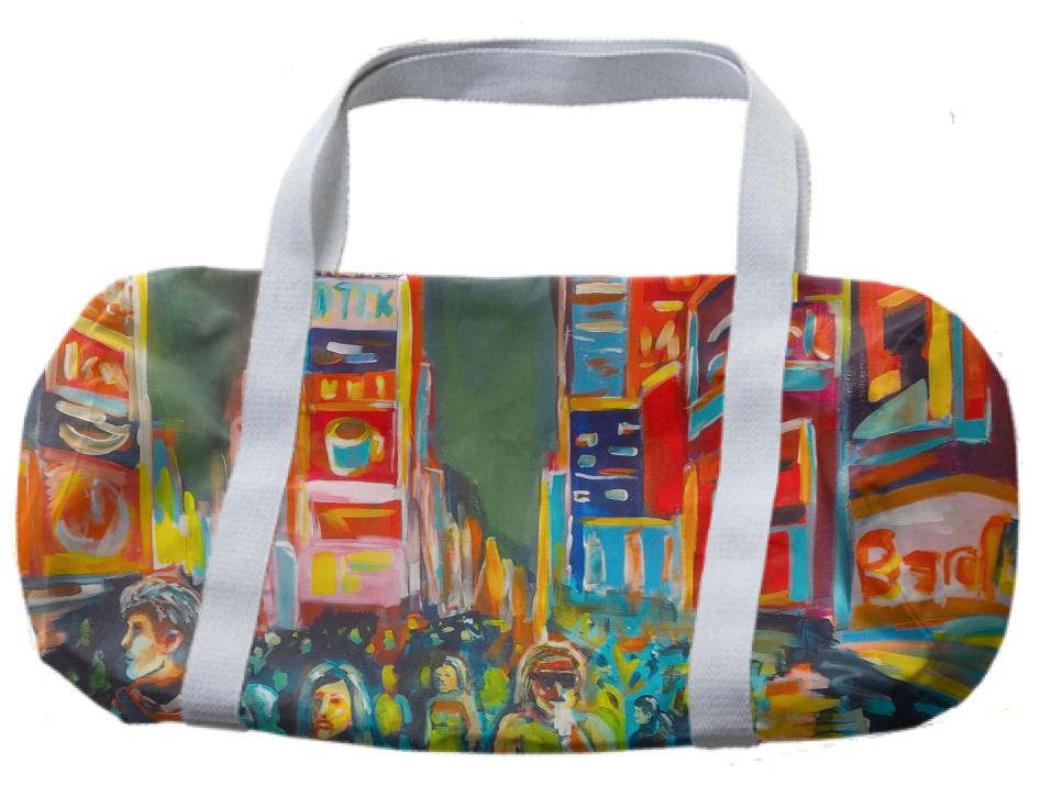 Times Square Duffle Bag by Chris Delias