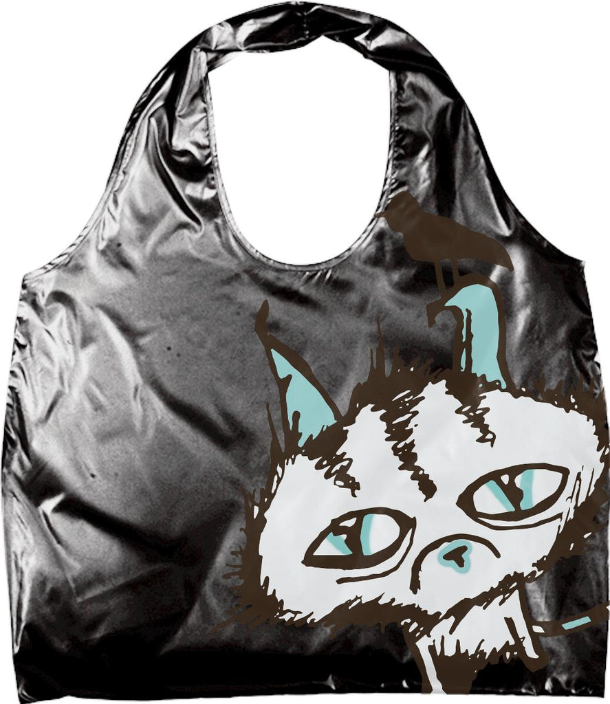 Teal Sky Kitty Bag
