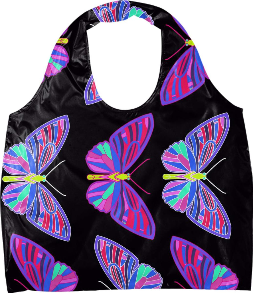 Techno Butterfly Eco Bag