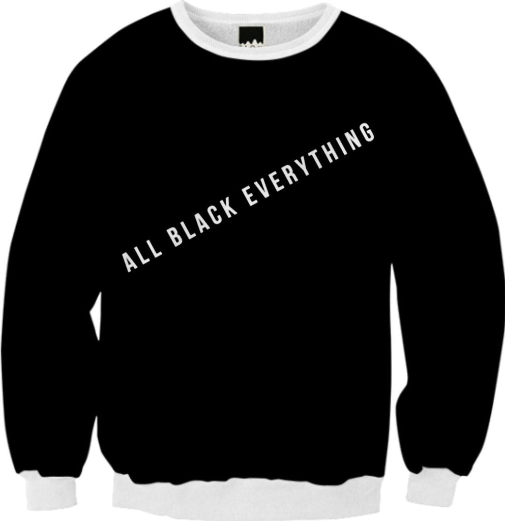 A Sweater to Finally Match the Black of Your Soul