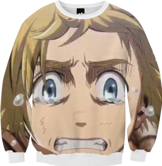 Armin crying