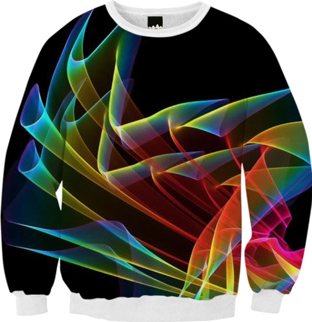 Dancing Northern Lights Abstract Summer Sky