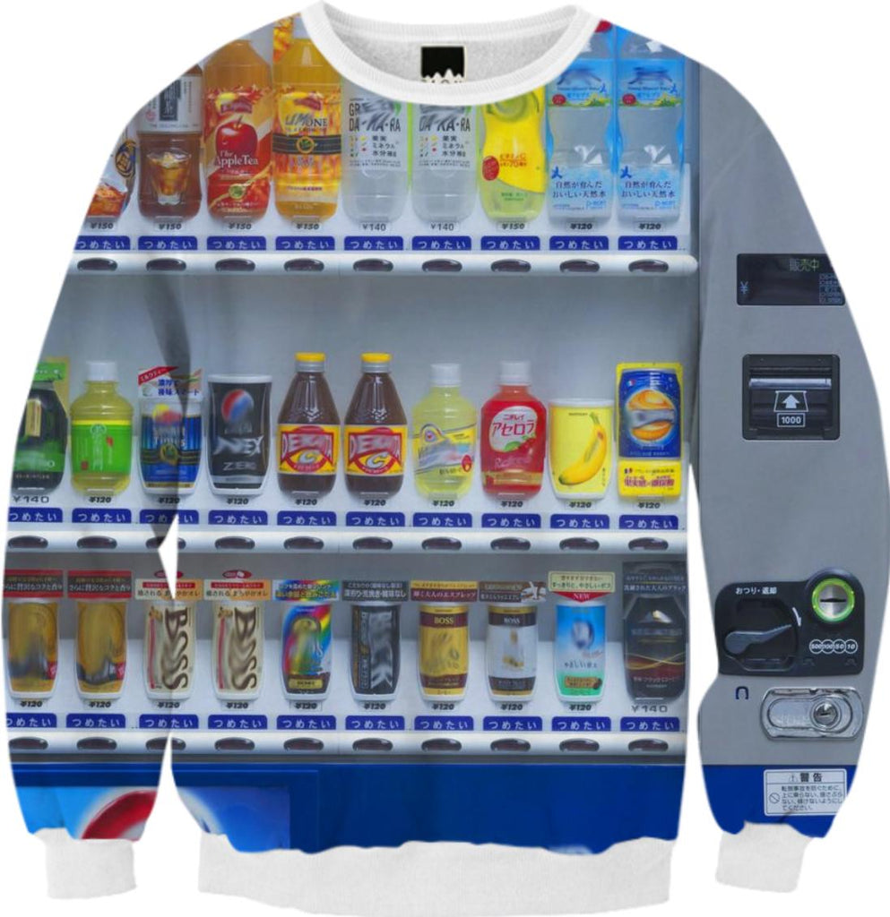 Evil Robot Hustler Vending Machine Sweatshirt