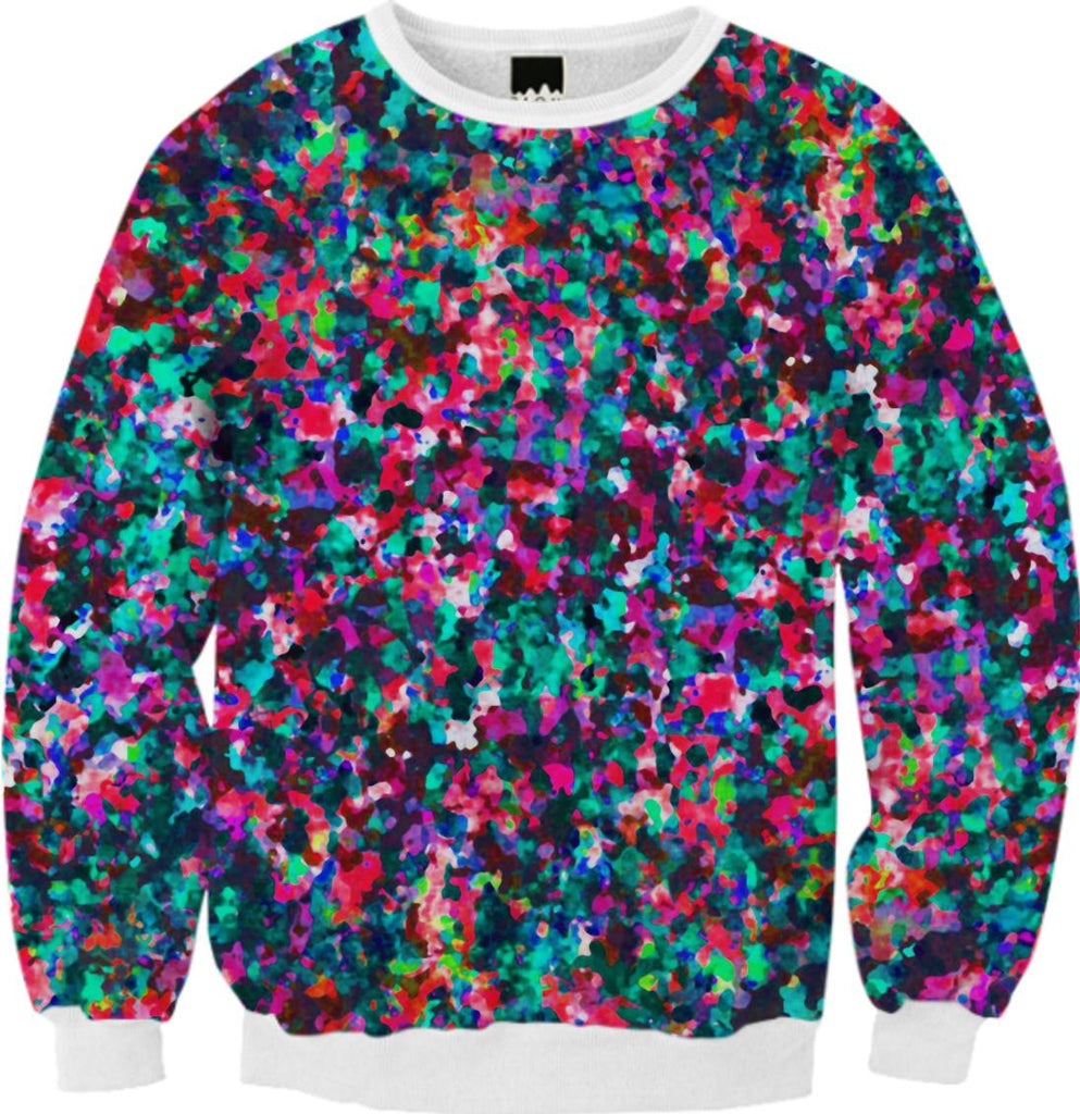 FALL SWEATSHIRT Splashes of Color G42